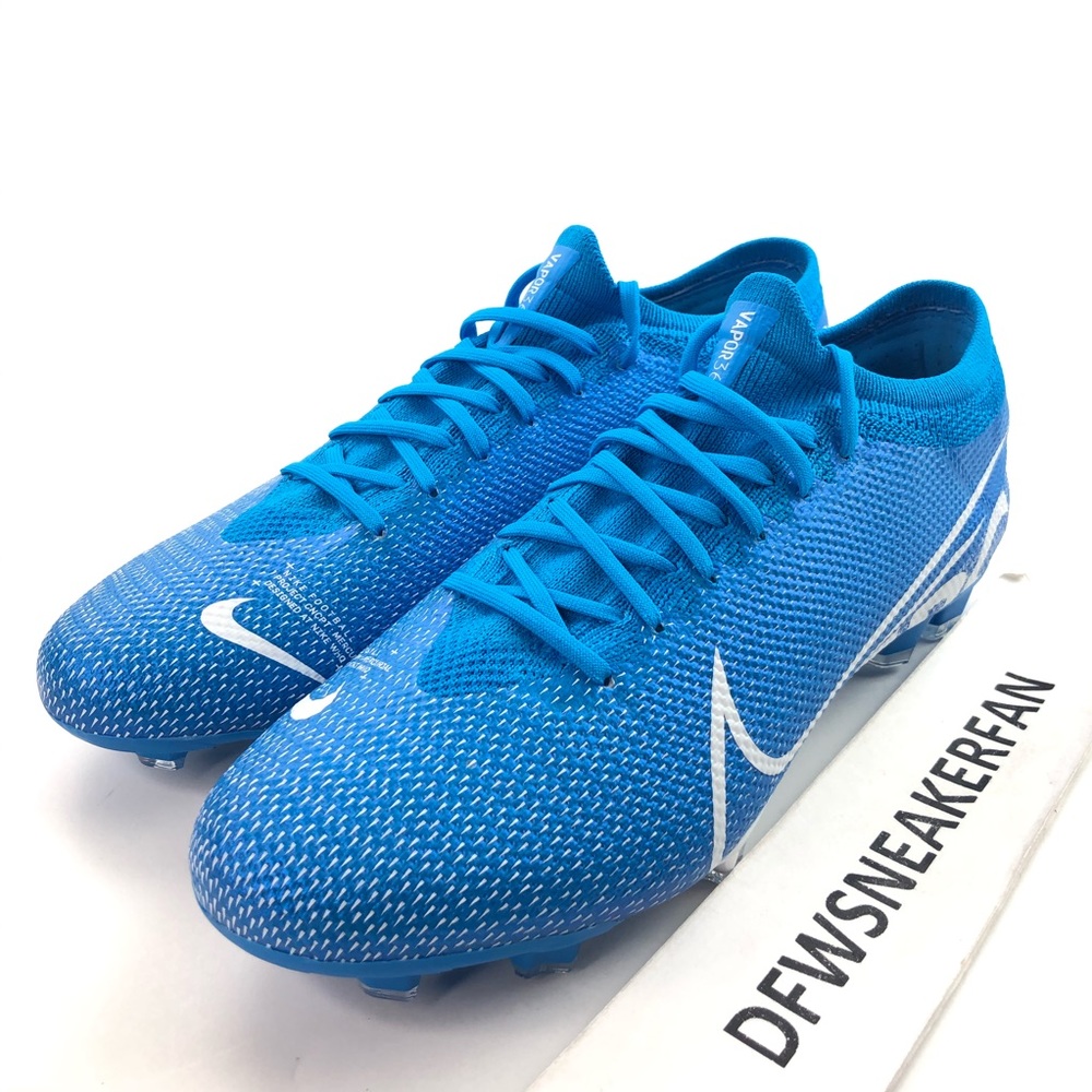 Nike Mercurial Vapor 13 Pro FG Soccer Cleats Blue